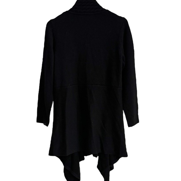 MONROE & MAIN Black Cardigan Sweater Jacket SZ S - Picture 6 of 6